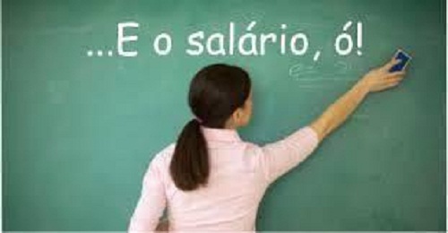 professor sem receber
