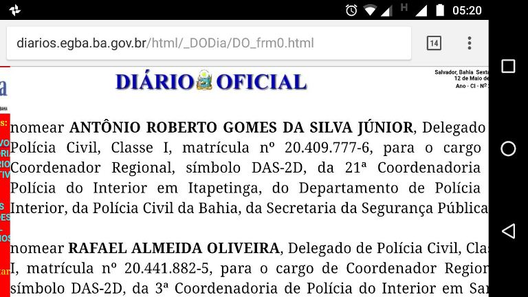 roberto junior corrodenador